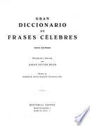 Gran diccionario de frases célebres
