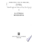 Grandes épocas e ideas del pueblo Judío: La época bíblica