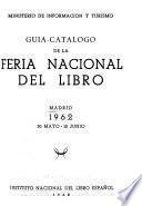 Guía-catálogo de la Feria Nacional del Libro