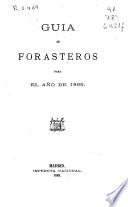 Guía de forasteros para el año de 1869