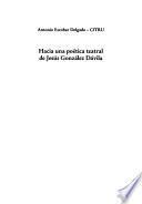 Hacia una poética teatral de Jesús González Dávila