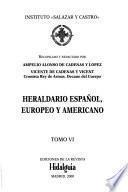 Heraldario Español,europeo Y Americano Tomo Vi