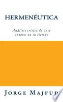 Libro Hermenutica / Hermeneutics
