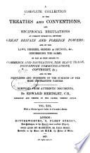 Hertslet's Commercial Treaties