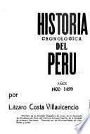 Historia cronológica del Perú: 1400-1499