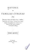 Historia de familias cubanas