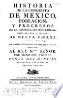 Historia de la conquista de México