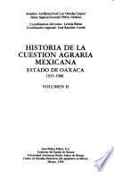 Historia de la cuestión agraria mexicana: 1925-1986