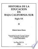 Historia de la educación en Baja California Sur: Siglo XX