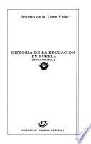 Historia de la educación en Puebla