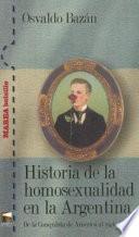 Historia de la homosexualidad en la Argentina
