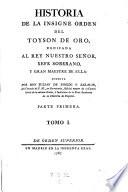 Historia de la insigne orden del toyson de oro