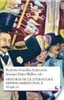 Historia de la literatura hispanoamericana
