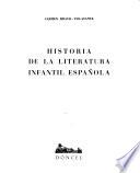 Historia de la literatura infantil española