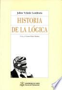 Historia de la lógica