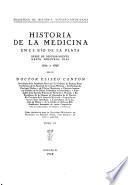 Historia de la medicina en el Río de la Plata desde su descubrimiento hasta nuestros días, 1512 à 1925