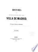 Historia de la villa y corte de Madrid
