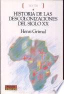 Historia de las descolonizaciones del siglo XX