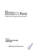 Historia de las elecciones en el Perú