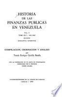 Historia de las finanzas públicas en Venezuela: 1842-46