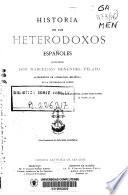 Historia de los heterodoxos españoles