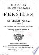 Historia de los trabajos de Persiles y Sigismunda
