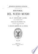 Historia del Nuevo mundo