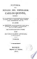 Historia del Reinado del Emperador Carlos Quinto