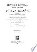 Historia general de las cosas de Nueva España