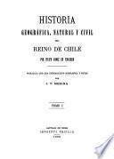 Historia geográfica, natural y civil del reino de Chile