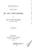 Historia política y literaria de los trovadores