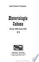 Historiología cubana