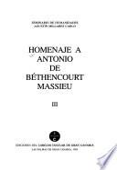 Homenaje a Antonio de Béthencourt Massieu