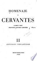 Homenaje a Cervantes