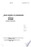 Indice español de humanidades