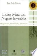 Indios muertos, negros invisibles
