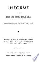 Informe de la Comisión Mixta Ferroviaria Boliviano-Brasileña