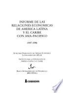 Informe de las relaciones económicas de América Latina y el Caribe con Asia-Pacifico, 1997-1998