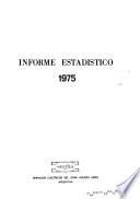 Informe estadístico
