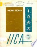 Informe Tecnico 1963