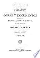 Informes de Felix de Azara, sobre varios proyectos de colonizar el Chaco. [1799] - Proyecto de colonizacion del Chaco, por Antonio Garcia de Solalinde. [1799] - Expedicion al Chaco, por el rio Bermejo, egecutada por Adrian Fernandez Cornejo. [1790] - Descubrimiento de un nuevo comino, desde el valle de Centa hasta la villa de Tarija, por Adrian Fernandez Cornejo. [1791] - Diario de la expedicion de 1822 a los campos del sud de Buenos Aires, desde Moron hasta la Sierra de la Ventana, al mando de P. A. Garcia; con las observaciones ... por J. M. de los Reyes. - Descripcion de las misiones al cargo del Colegio de Nuestra Senora de los angeles de la villa de Tarija, por Antonio Tamajuncosa. [1800] - Diario historico de la rebelion y guerra de los pueblos guaranis, situados en la costa oriental del rio Uruguay, del ano de 1754 ... por T. X. Henis. - Relacion historica de los sucesos de la rebelion de Jose Gabriel Tupac-Amaru ... el ano de 1780. -
