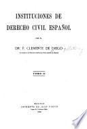 Instituciones de derecho civil español