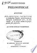 Institutiones philosophicae
