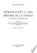 Introducción a una historia de la novela en España