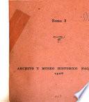 Inventario del Archivo Histórico
