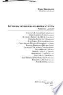 Inversión extranjera en América Latina