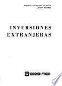 Inversiones extranjeras