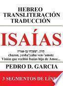 Isaías: Hebreo Transliteración Traducción