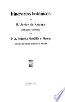 Itinerarios botanicos