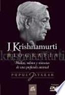 J. Krishnamurti. Biografía